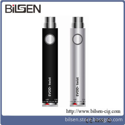 Hot!! Variable voltage electronic cigarette EGO Evod Twist Battery